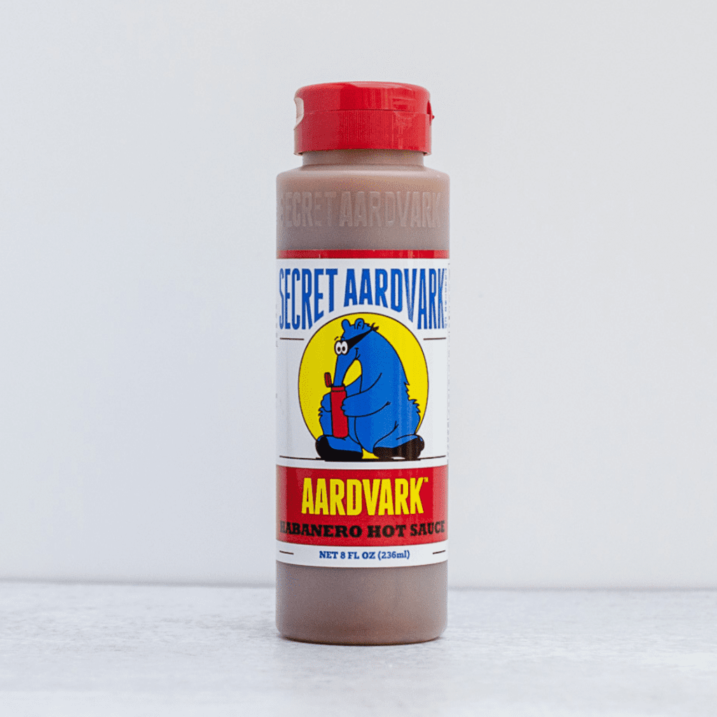 Bottle of Aardvark Habanero Hot Sauce