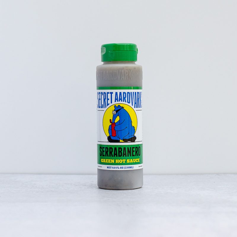 Serrabanero Green Hot Sauce - Secret Aardvark