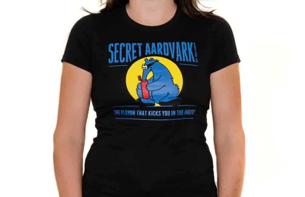 Secret Aardvark t-shirt