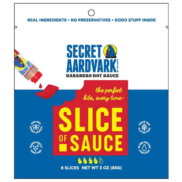 Secret Aardvark Slice of Sauce: The perfect bite, every time