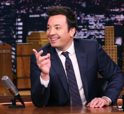 Jimmy Fallon smiling