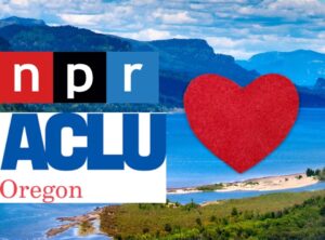 ACLU and NPR Logos